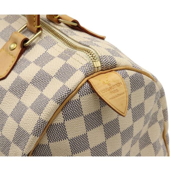 Louis Vuitton Damier Azur Speedy 30 Handbag Mini Boston Bag - Picture 8 of 8